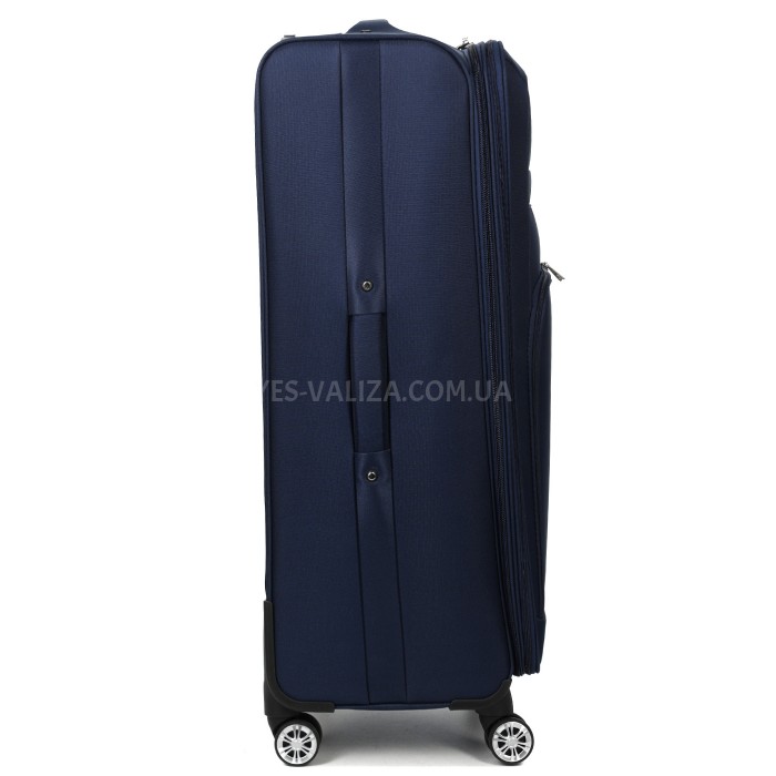 Чемодан гигант XL ткань синий 89х54х35(+5)см/145л/4.8кг/Worldline 619, фото 7