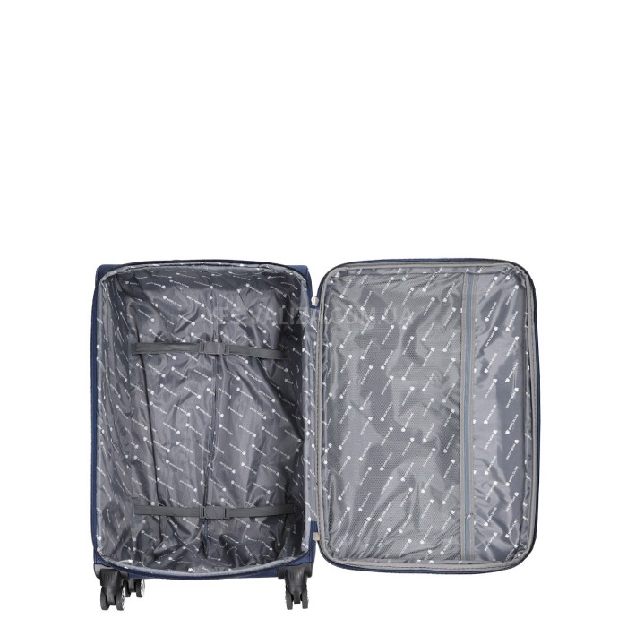 Чемодан гигант XL ткань синий 89х54х35(+5)см/145л/4.8кг/Worldline 619, фото 15