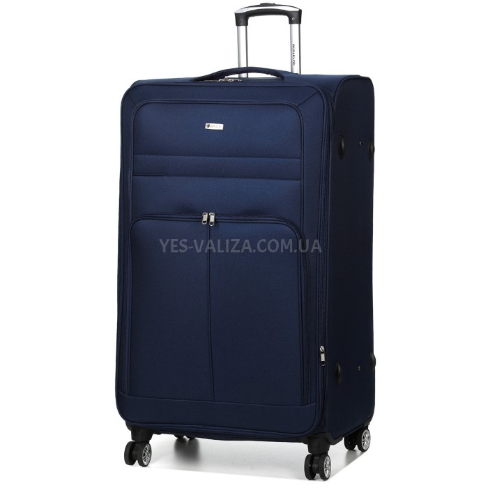 Чемодан гигант XL ткань синий 89х54х35(+5)см/145л/4.8кг/Worldline 619, фото 2