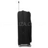 Валіза гігант XL тканина чорна 89х54х35(+5)см/145л/4.8кг/Worldline 619, фото 21