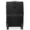 Валіза гігант XL тканина чорна 89х54х35(+5)см/145л/4.8кг/Worldline 619, фото 20