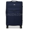 Чемодан большой L ткань синий 79х49х32(+5)см/111л/4.2кг/Worldline 619, фото 19