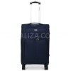 Валіза середня M тканина синя 69х42х29(+5)см/77л/3.6кг/Worldline 619, фото 17