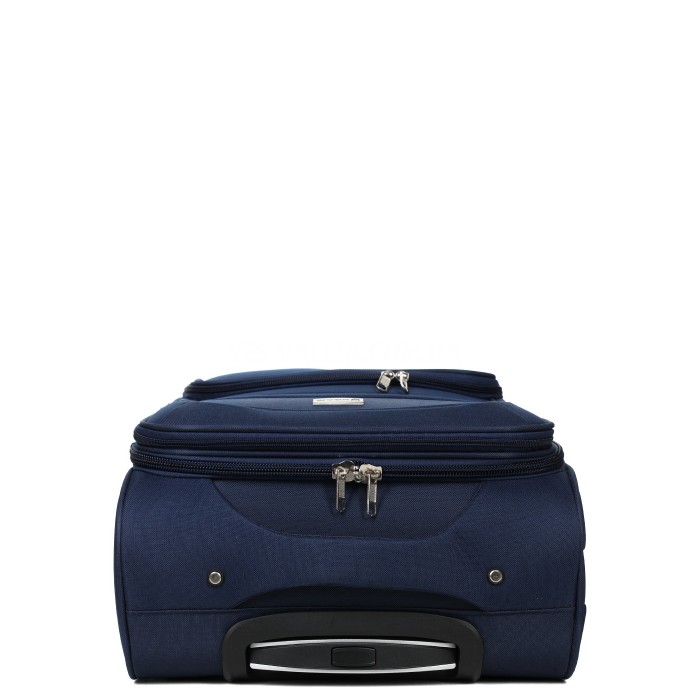 Чемодан малый S ткань синий 59х40х25(+5)см/45л/3кг/Worldline 619, фото 9