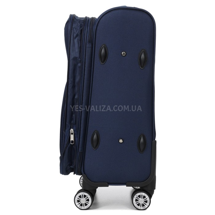 Чемодан малый S ткань синий 59х40х25(+5)см/45л/3кг/Worldline 619, фото 8