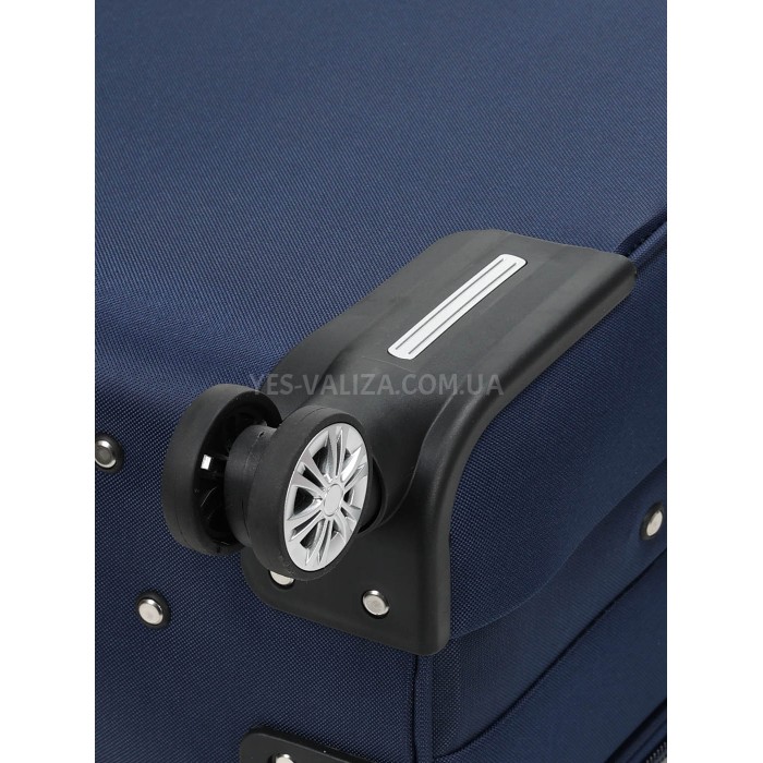 Чемодан малый S ткань синий 59х40х25(+5)см/45л/3кг/Worldline 619, фото 14