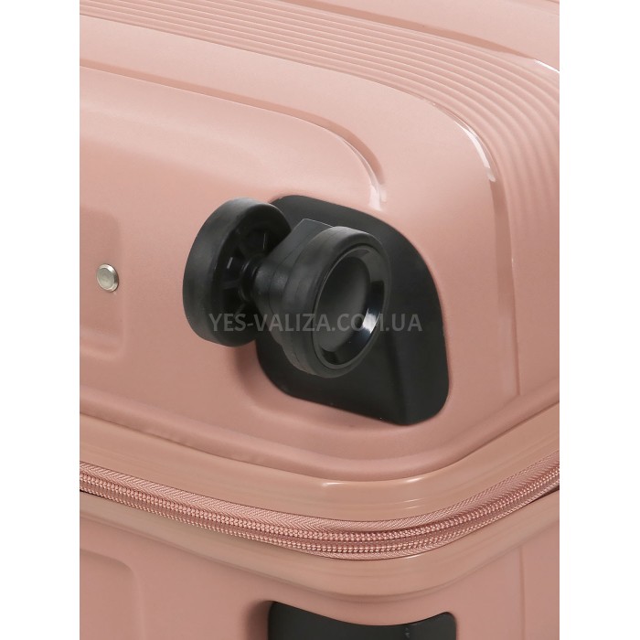 Чемодан малый S полипропилен пудра 54x38x22см/40л/2.6кг/Worldline 288, фото 12