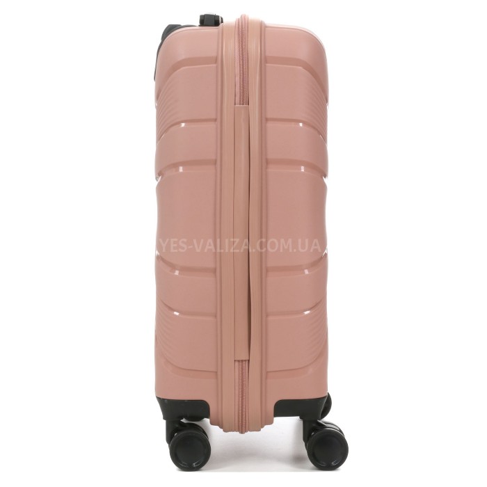 Чемодан малый S полипропилен пудра 54x38x22см/40л/2.6кг/Worldline 288, фото 7
