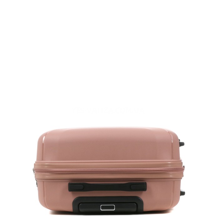 Чемодан средний М полипропилен пудра 65х43х25/63л/3.1кг/Worldline288, фото 8