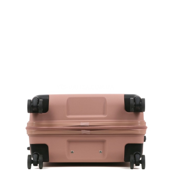 Валіза середня М поліпропілен пудра 65х43х25/63л/3.1кг/Worldline 288, фото 9