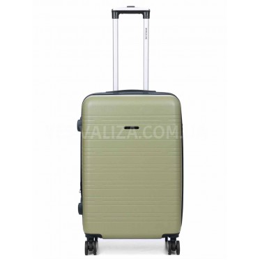 Валіза Франція середня M зелений 66х44х28+3см/74л/3.5кг/Worldline 627