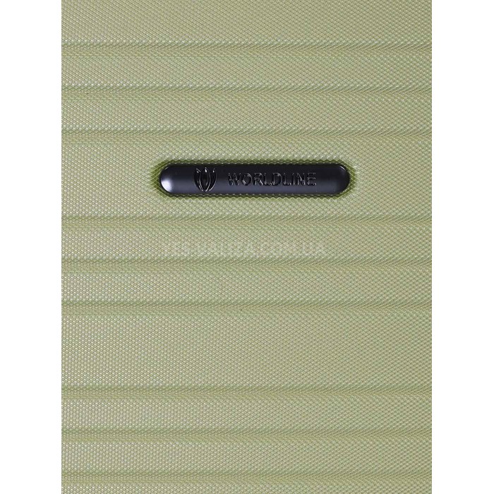 Чемодан Франция большой L зелёный 76х49х31+3/110л/4.2кг/Worldline 627, фото 12