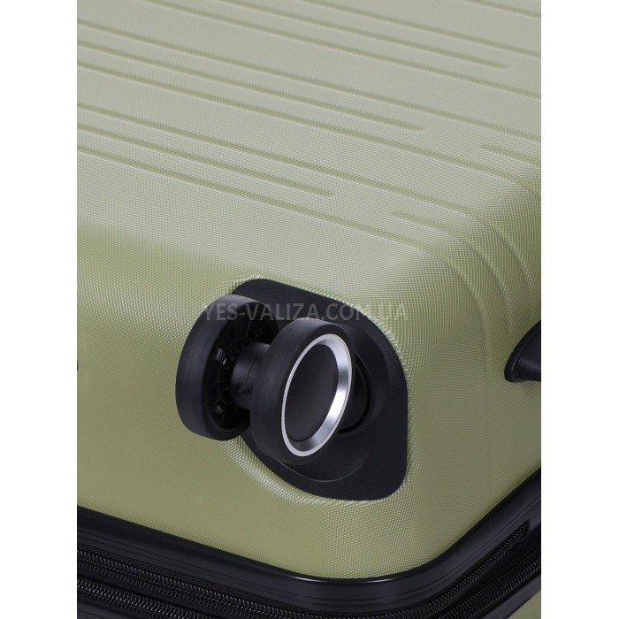 Валіза Франція велика L зелена 76х49х31+3см/110л/4.2кг/Worldline 627, фото 11