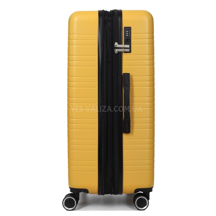 Набор чемоданов Франция (L M S-3шт) жёлтый/Worldline 627, фото 5