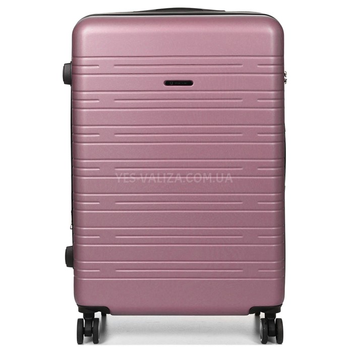 Набор чемоданов Франция (L M S-3шт) розовый/Worldline 627, фото 3
