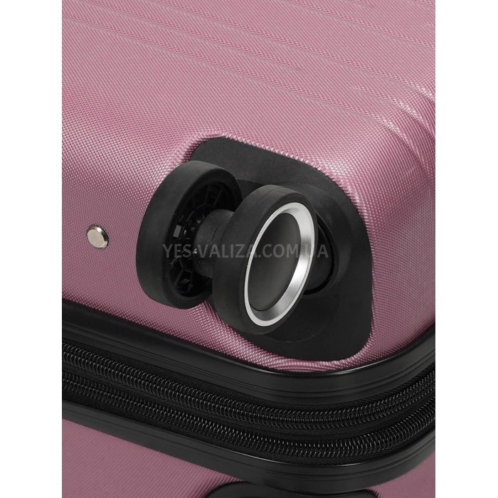 Набір валіз Франція (L M S-3шт) рожевий/Worldline 627, фото 10