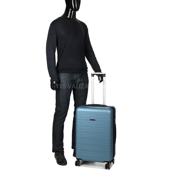 Набор чемоданов Франция (L M S-3шт) голубой/Worldline 627, фото 16