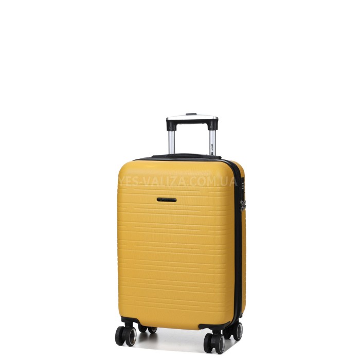 Чемодан Франция малый S жёлтый 55х35х20+3см/38л/2.6кг/Worldline 627, фото 2