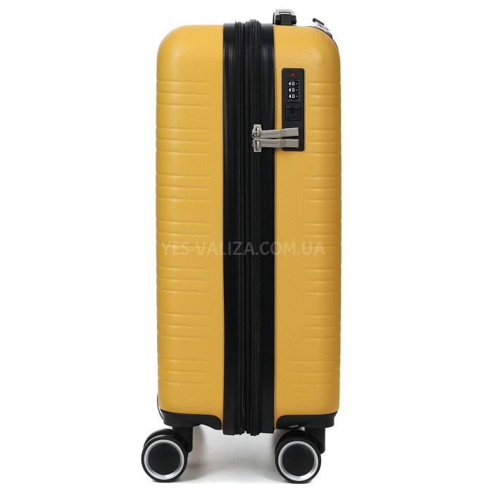 Чемодан Франция малый S жёлтый 55х35х20+3см/38л/2.6кг/Worldline 627, фото 5