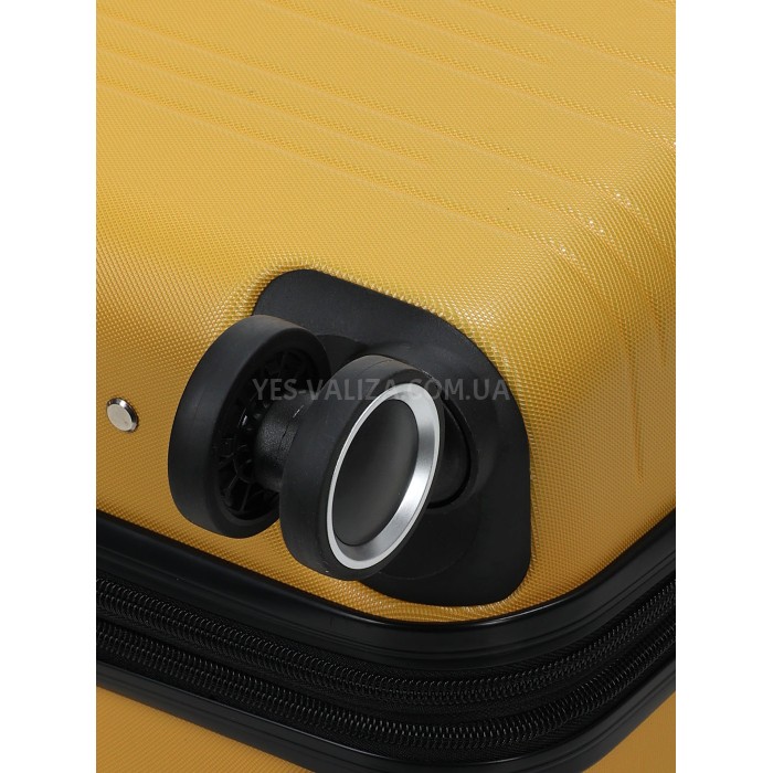 Чемодан Франция малый S жёлтый 55х35х20+3см/38л/2.6кг/Worldline 627, фото 10