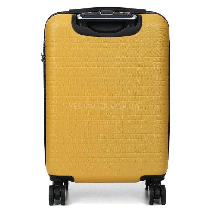 Чемодан Франция малый S жёлтый 55х35х20+3см/38л/2.6кг/Worldline 627, фото 4