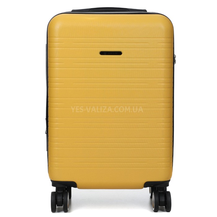 Валіза Франція мала S жовта 55х35х20+3см/38л/2.6кг/Worldline 627, фото 3