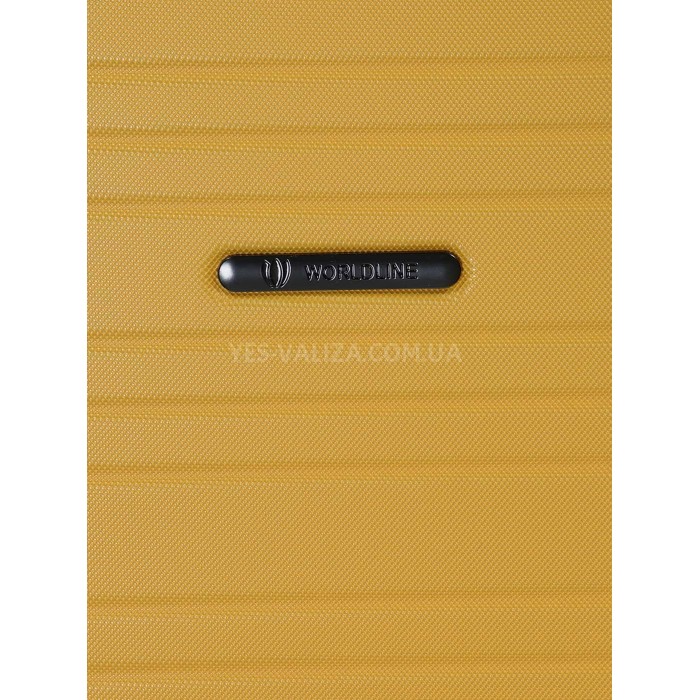 Чемодан Франция средний M жёлтый 66х44х28+3см/74л/3.5кг/Worldline 627, фото 13