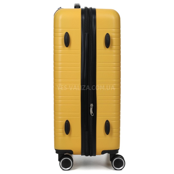 Валіза Франція середня M жовта 66х44х28+3см/74л/3.5кг/Worldline 627, фото 7