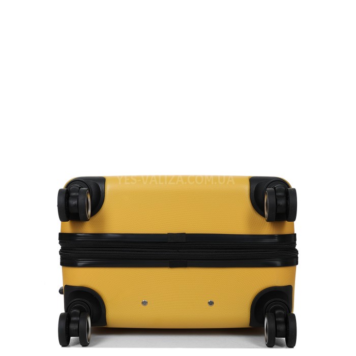 Чемодан Франция средний M жёлтый 66х44х28+3см/74л/3.5кг/Worldline 627, фото 10