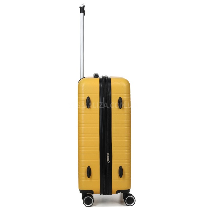 Чемодан Франция средний M жёлтый 66х44х28+3см/74л/3.5кг/Worldline 627, фото 5