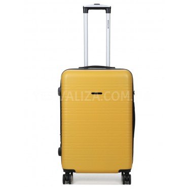 Валіза Франція середня M жовта 66х44х28+3см/74л/3.5кг/Worldline 627