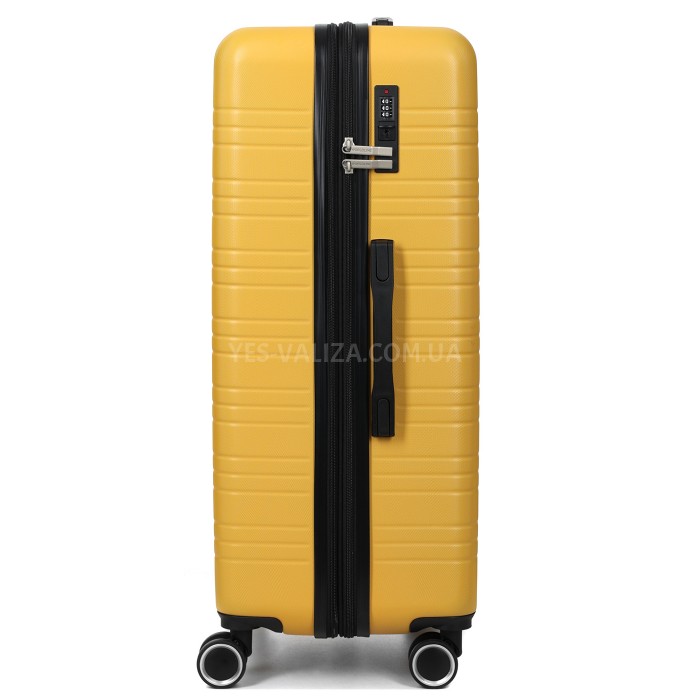 Чемодан Франция большой L жёлтый 76х49х31+3/110л/4.2кг/Worldline 627, фото 6
