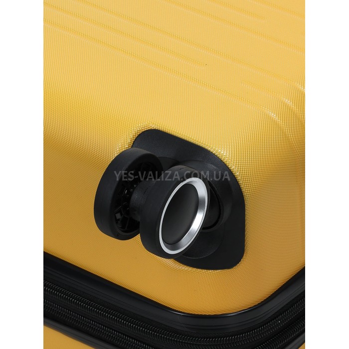 Чемодан Франция большой L жёлтый 76х49х31+3/110л/4.2кг/Worldline 627, фото 12