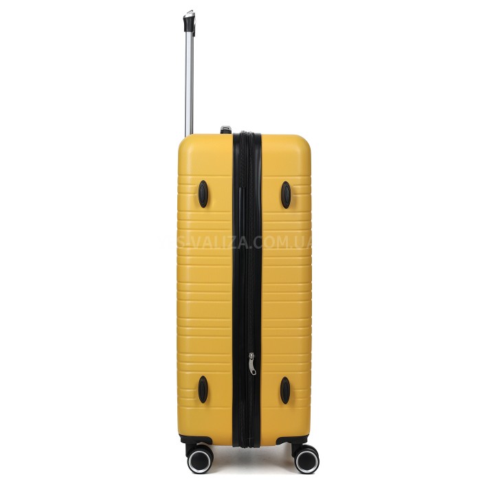 Чемодан Франция большой L жёлтый 76х49х31+3/110л/4.2кг/Worldline 627, фото 5