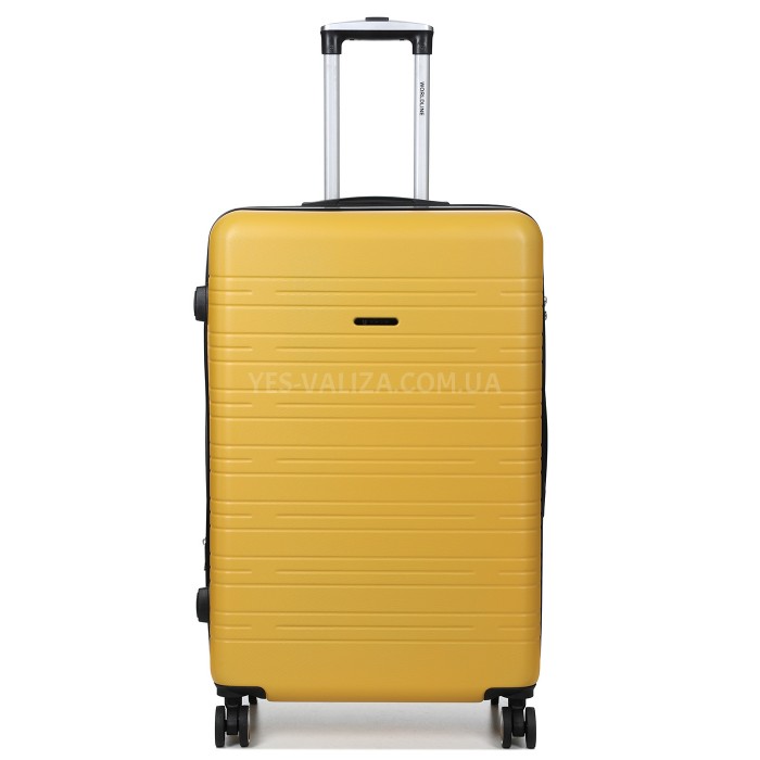 Чемодан Франция большой L жёлтый 76х49х31+3/110л/4.2кг/Worldline 627, фото 1