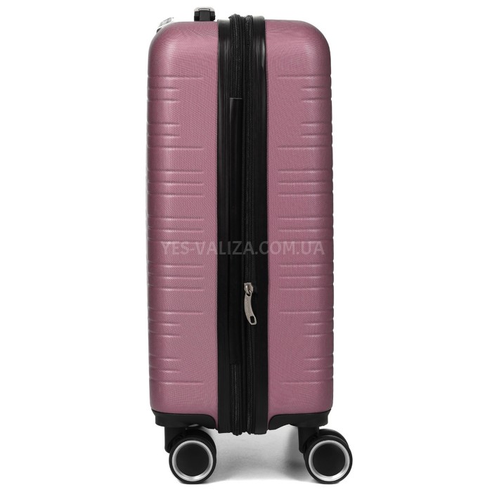 Чемодан Франция малый S розовый 55х35х20+3см/38л/2.6кг/Worldline 627, фото 7