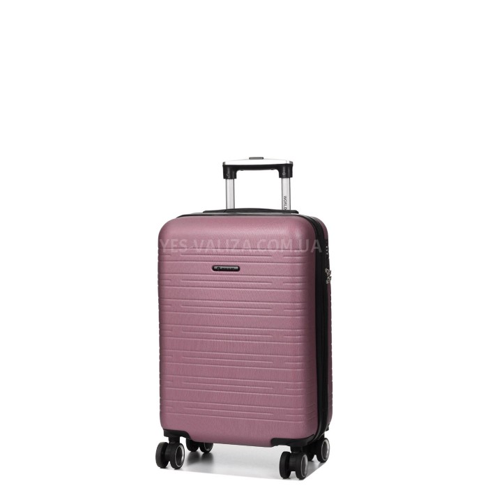 Валіза Франція мала S рожева 55х35х20+3см/38л/2.6кг/Worldline 627, фото 2