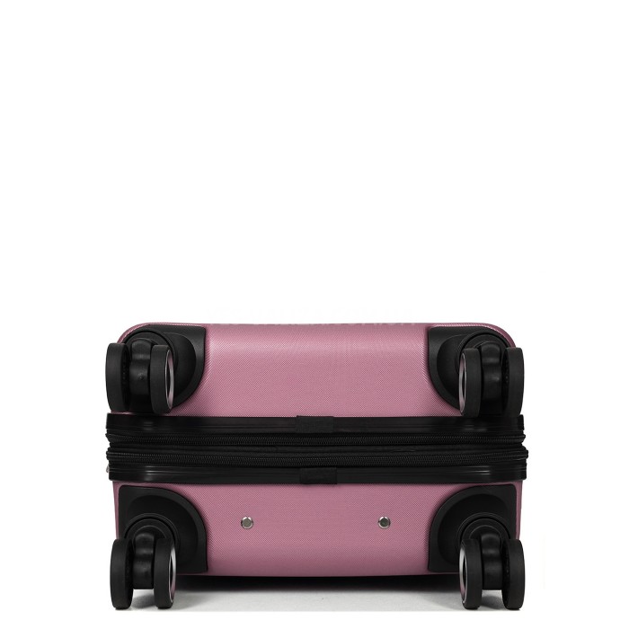 Чемодан Франция малый S розовый 55х35х20+3см/38л/2.6кг/Worldline 627, фото 10