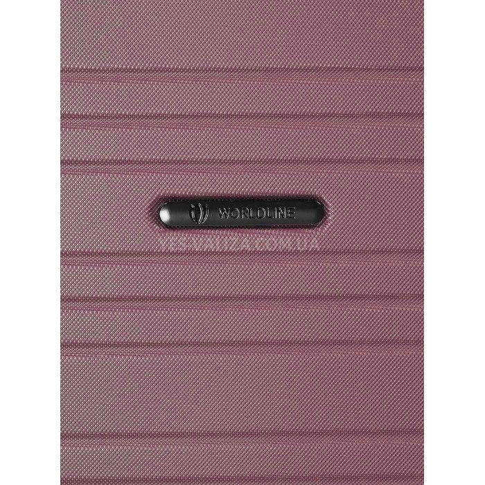 Валіза Франція мала S рожева 55х35х20+3см/38л/2.6кг/Worldline 627, фото 13