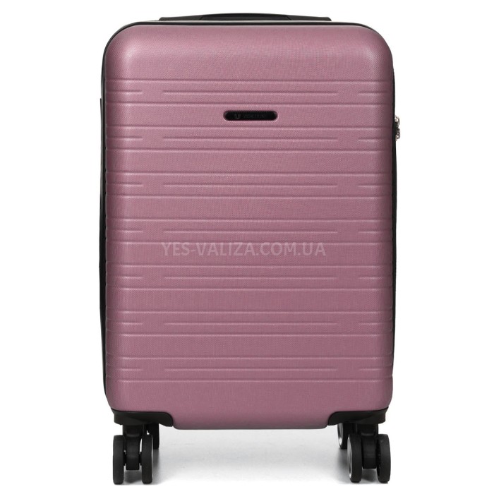 Чемодан Франция малый S розовый 55х35х20+3см/38л/2.6кг/Worldline 627, фото 3