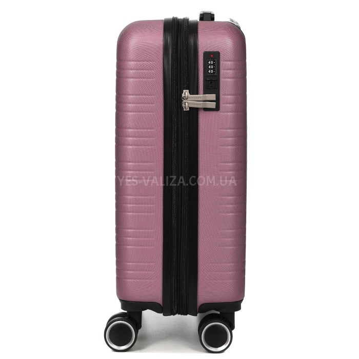 Валіза Франція мала S рожева 55х35х20+3см/38л/2.6кг/Worldline 627, фото 6