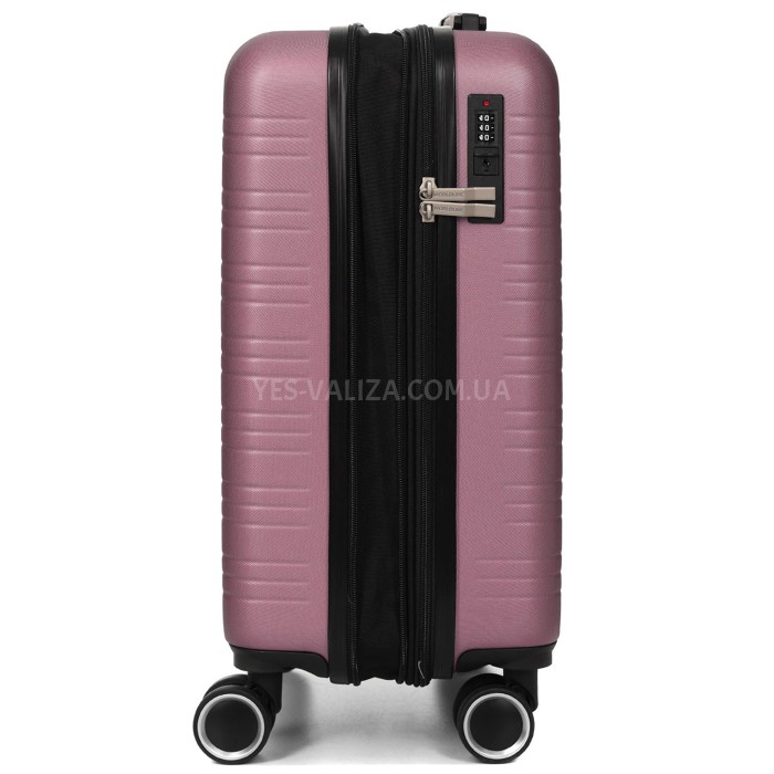 Чемодан Франция малый S розовый 55х35х20+3см/38л/2.6кг/Worldline 627, фото 8