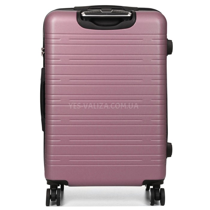 Чемодан Франция средний M розовый 66х44х28+3см/74л/3.5кг/Worldline 627, фото 4