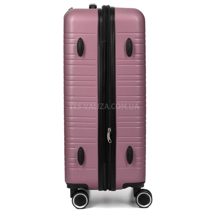 Чемодан Франция средний M розовый 66х44х28+3см/74л/3.5кг/Worldline 627, фото 7