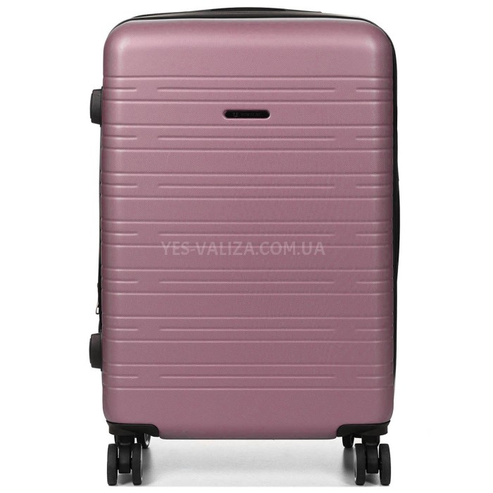 Чемодан Франция средний M розовый 66х44х28+3см/74л/3.5кг/Worldline 627, фото 3