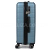 Чемодан Франция средний M голубой 66х44х28+3см/74л/3.5кг/Worldline 627, фото 22
