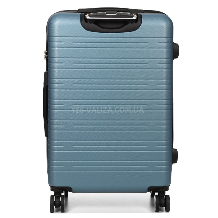 Валіза Франція середня M блакитна 66х44х28+3см/74л/3.5кг/Worldline 627, фото 4