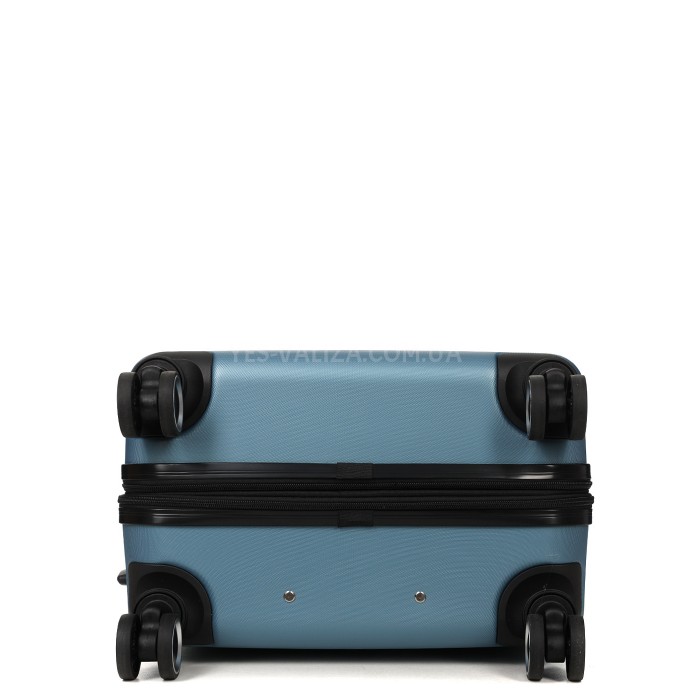 Чемодан Франция средний M голубой 66х44х28+3см/74л/3.5кг/Worldline 627, фото 10