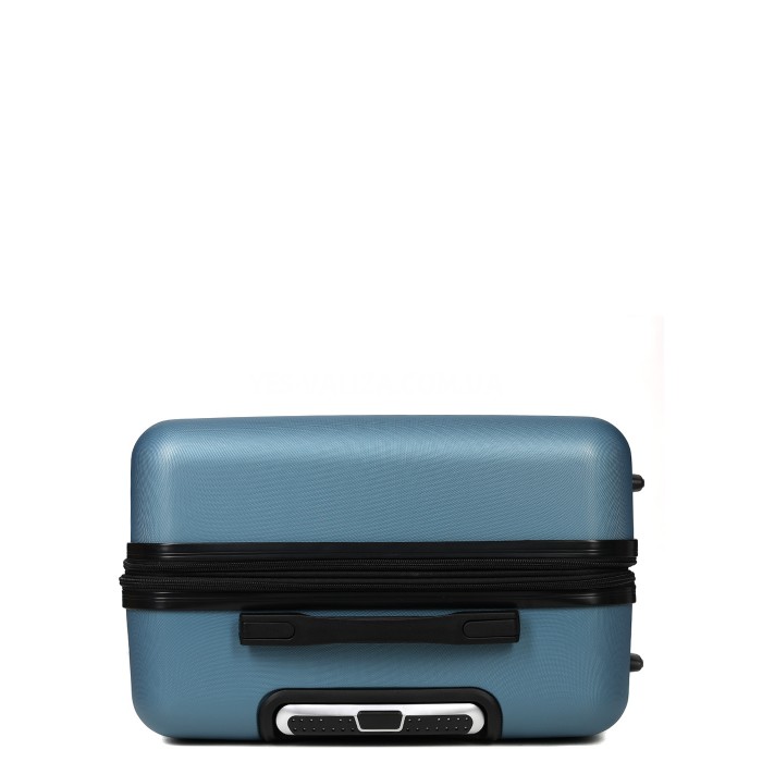 Чемодан Франция средний M голубой 66х44х28+3см/74л/3.5кг/Worldline 627, фото 9