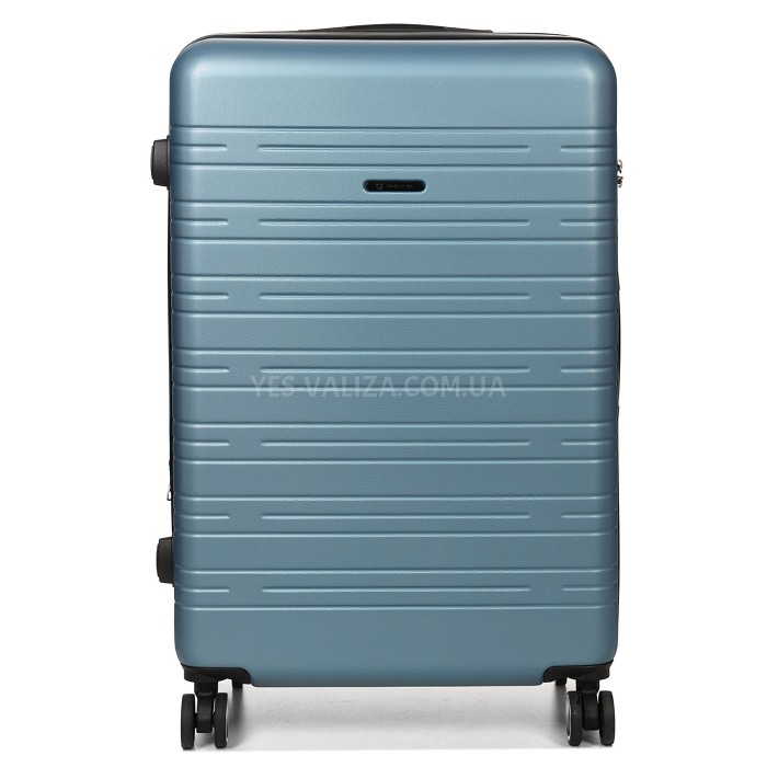 Чемодан Франция большой L голубой 76х49х31+3/110л/4.2кг/Worldline 627, фото 3